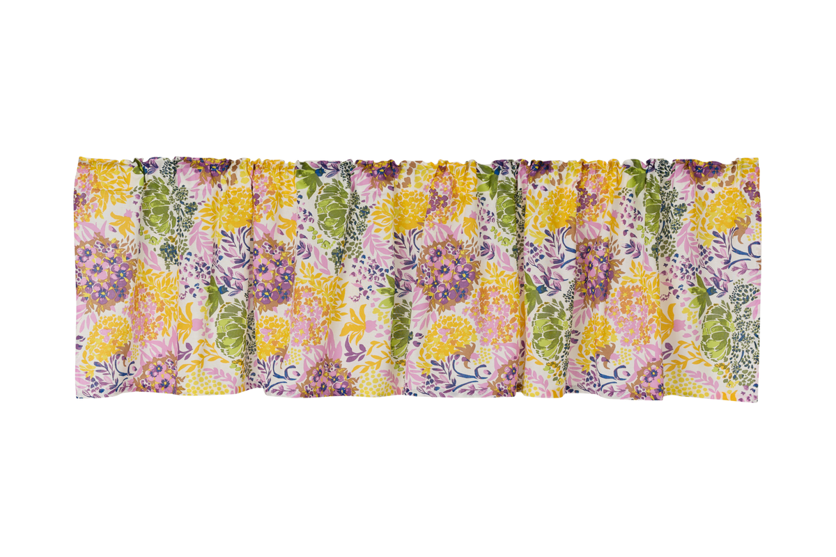 109204-1; Vallila Malva-verhokappa Monivärinen / 60x250 cm
