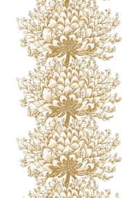 32240-23310-2900TC; Vallila Memento-pöytäliina Kulta / 140x250 cm