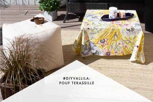 #DIYvallila: pouf terassille