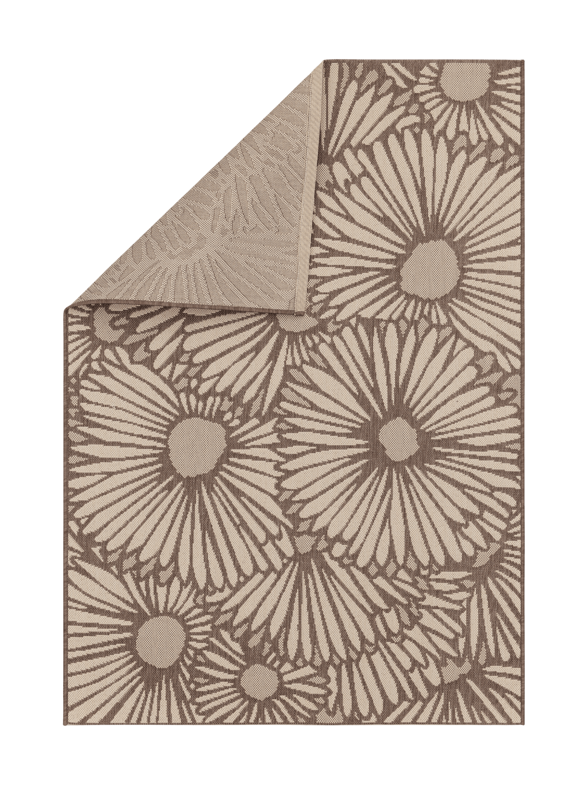 109068-1200_2; Vallila Stella-matto Taupe / 133x190 cm 