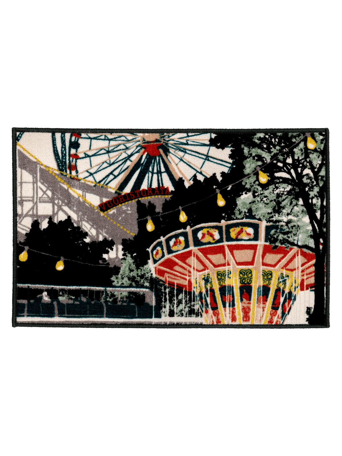 109224-8000; Vallila Lintsi-kynnysmatto Monivärinen / 50x80 cm 