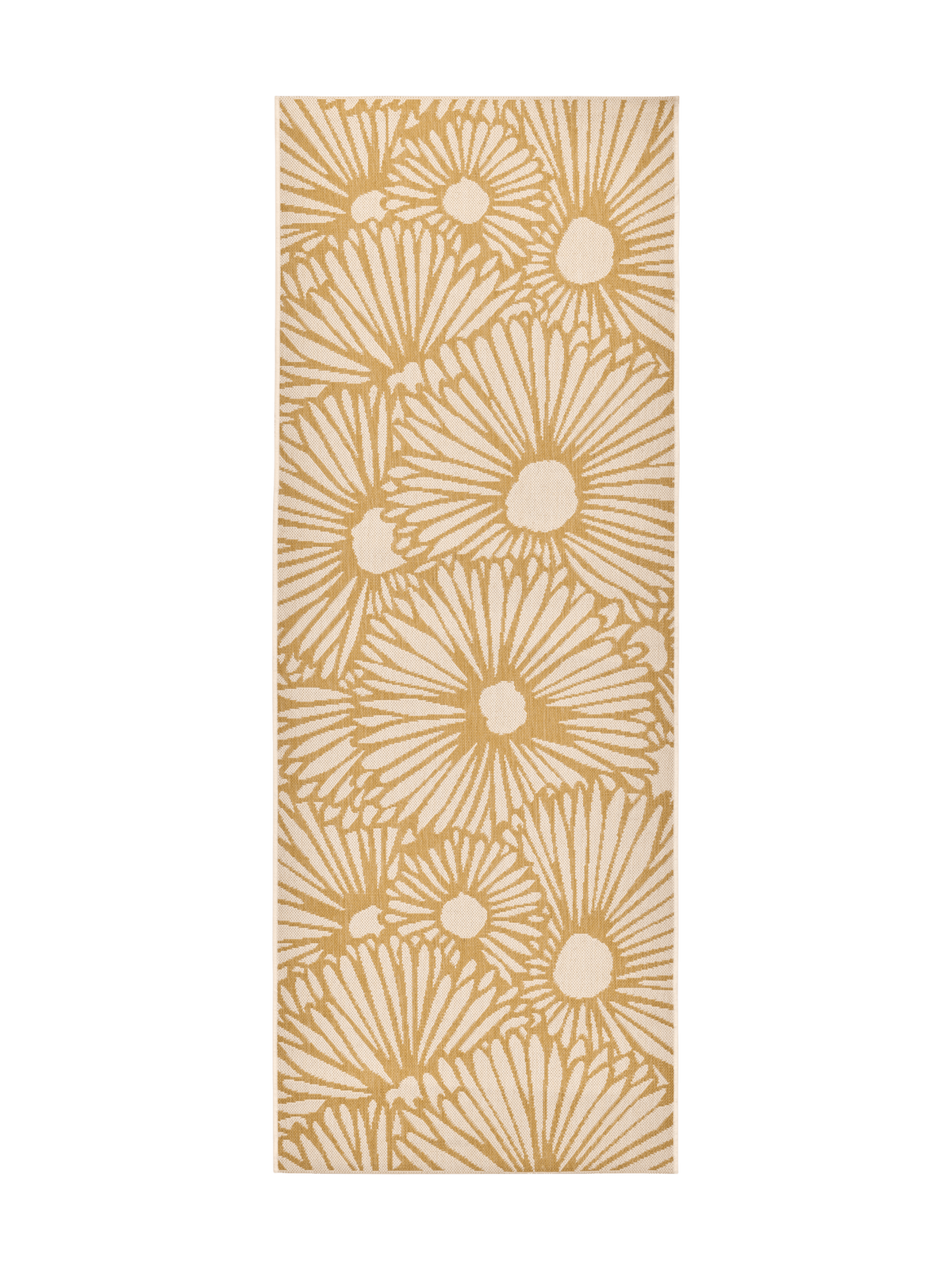 109066-2900; Vallila Stella-käytävämatto Keltainen / 100x200 cm 