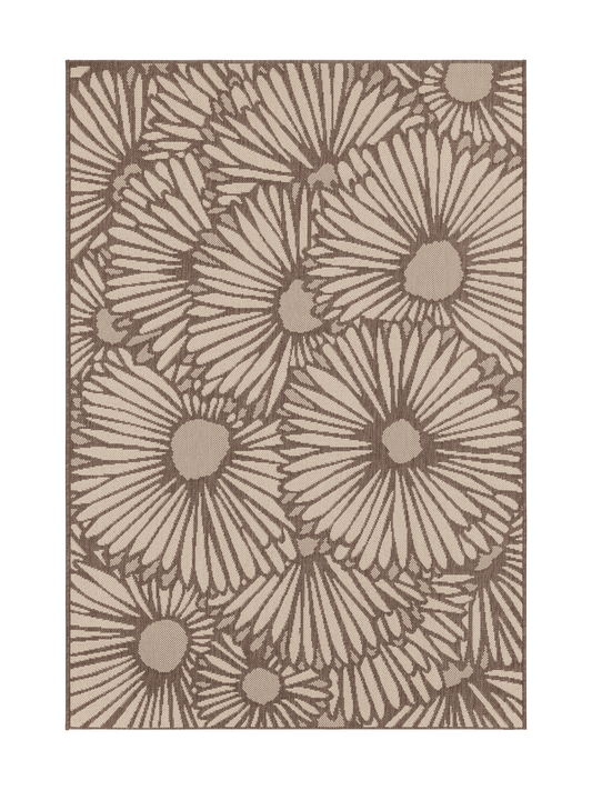 109068-1200; Vallila Stella-matto Taupe / 133x190 cm 