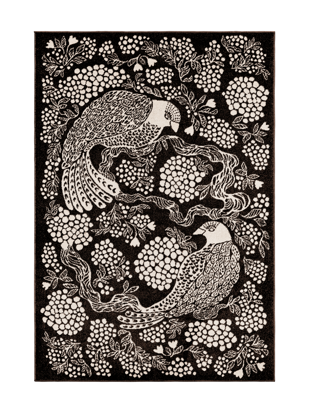 108776-9700; Vallila Viserrys-matto Tummanharmaa / 200x300 cm 