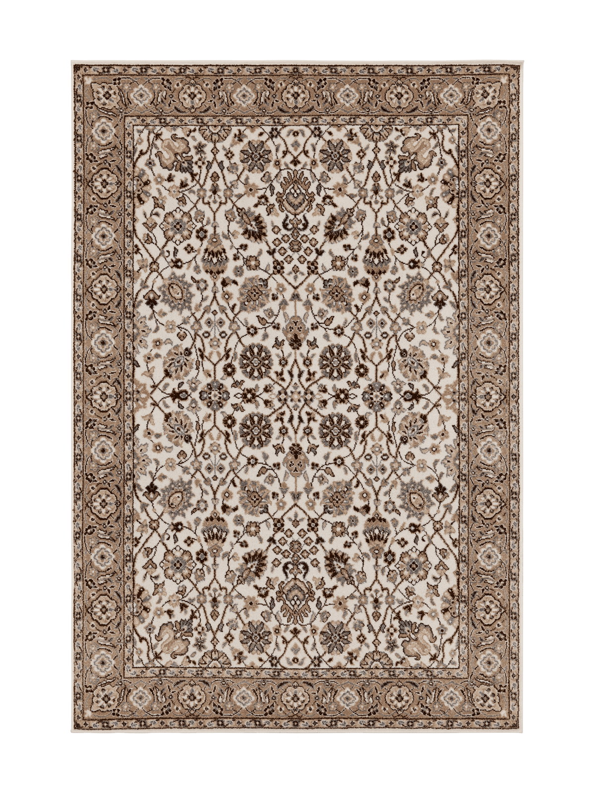 109266-1001; Vallila Kaneli-matto Beige-valkoinen / 133x190 cm 