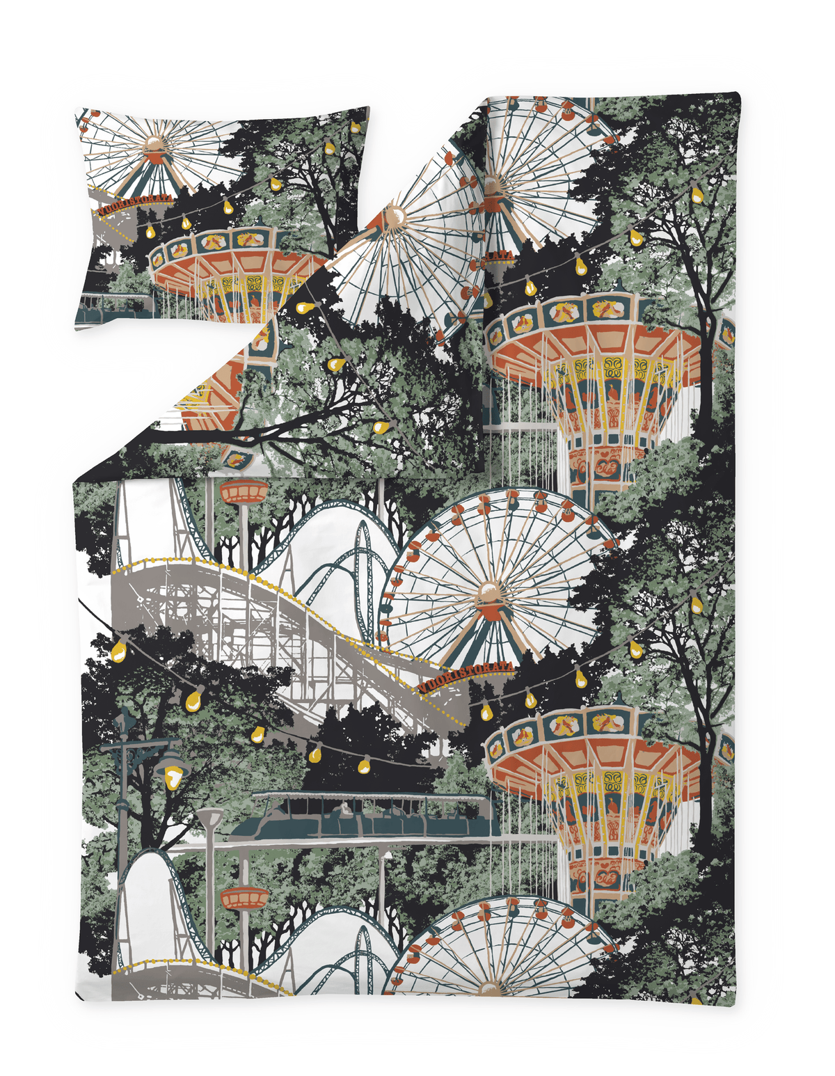 109207-8000; Vallila Lintsi-pussilakanasetti Monivärinen / 150x210 cm 