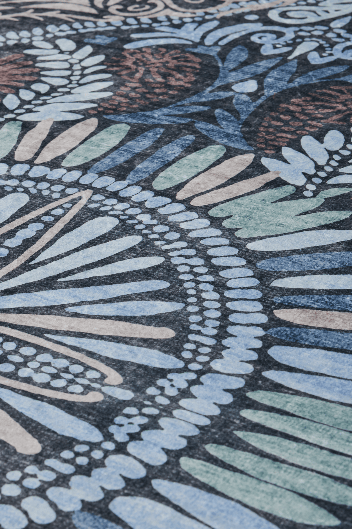 109340-9760_3; 109339-9760_3; Vallila Hula-matto Harmaa / 140x200 cm 